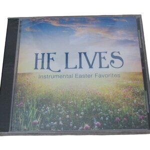 He Lives Instrumental Easter Favorites Audio CD‎ By Phillip Keveren - NEW Sealed
